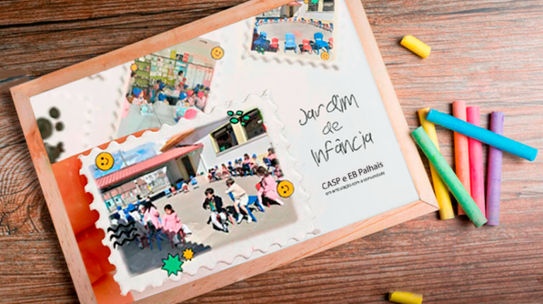 Crianças do CASP visitam EB de Palhais
